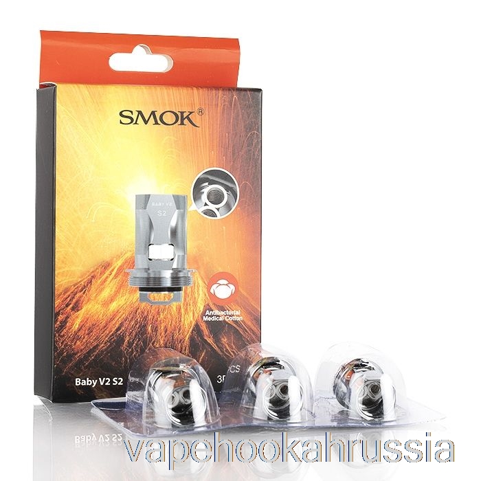 Vape Russia Smok Tfv8 Baby V2 сменные катушки 0,15 Ом Baby V2 S2 четырехместные катушки Kanthal